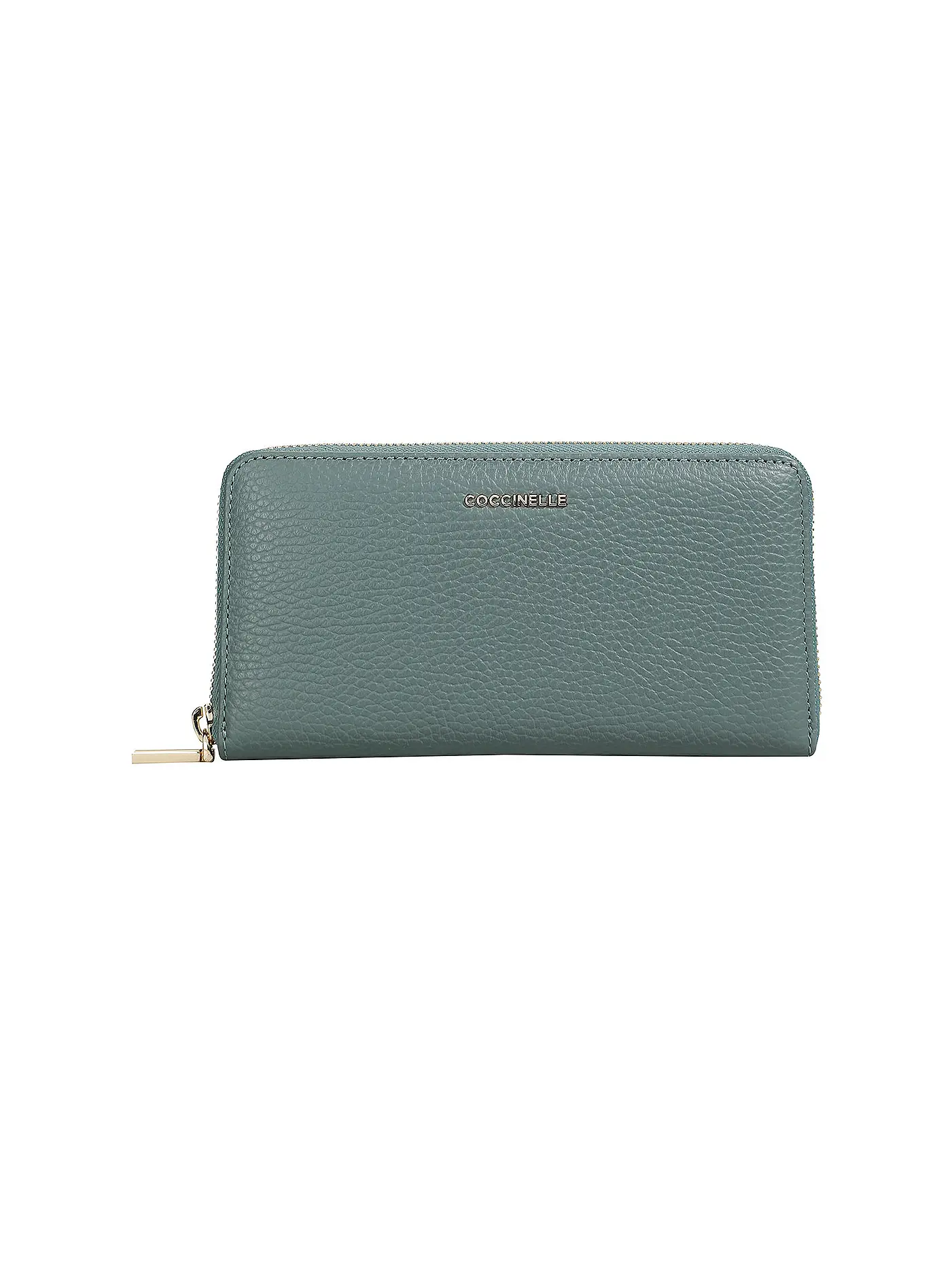 COCCINELLE | Geldbörse METALLIC SOFT | petrol